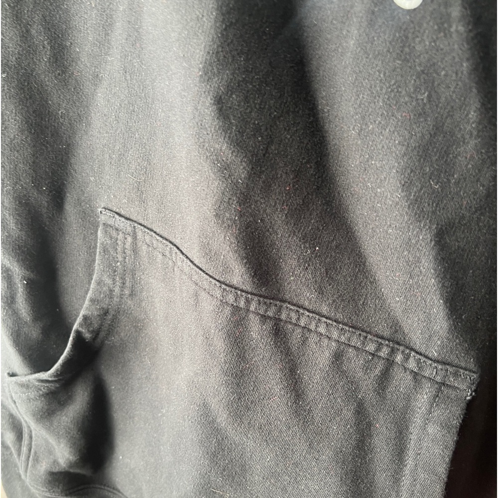 NWOT- men’s black raiders hoodie size XL - Picture 4 of 5